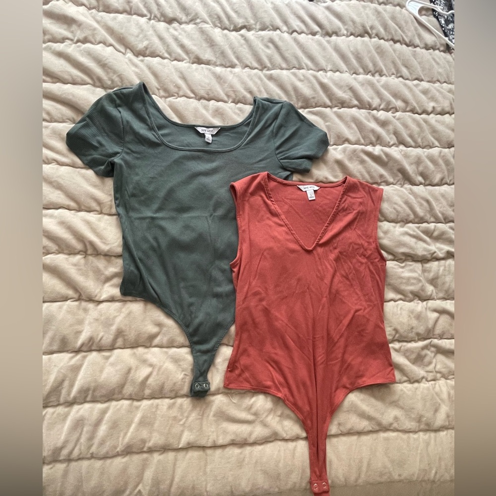 NWOT Bundle Of Nine West Size L Bodysuits